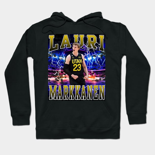 Lauri Markkanen Hoodie by Gojes Art